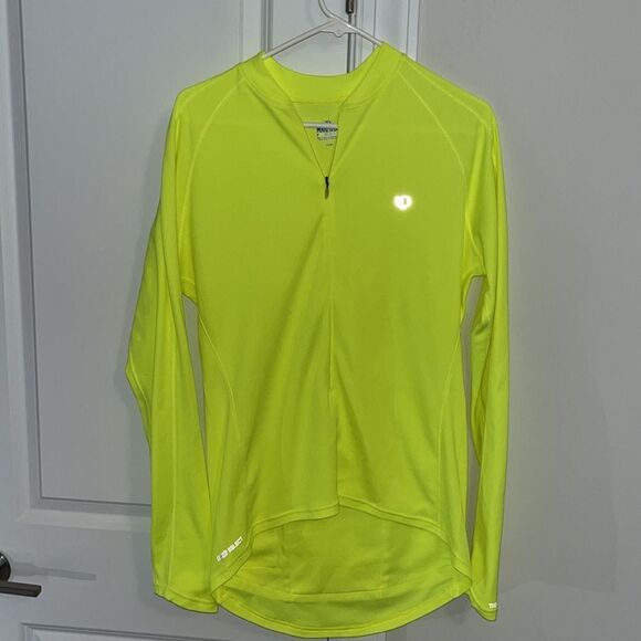 New Pearl Izumi Select High Visibility Bike Cycling LS Thermal Jersey L Racing - Picture 1 of 7